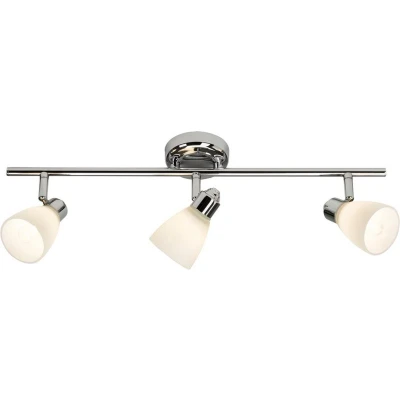 Afbeelding van Brilliant Kensington 50416/15 Plafondlamp voor badkamer 84 W Chroom, Wit