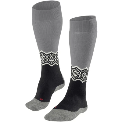 Afbeelding van Falke SK2 Intermediate Skiing Kniekousen, Heren, Maat: 39 41, Black mix