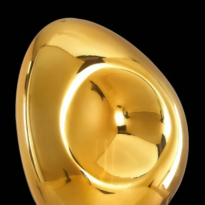 Afbeelding van Maytoni Mabell wandlamp van glas, goud