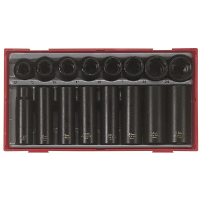 Afbeelding van TengTools 68800200 Kracht, dopsleutel 13 24 12,5 (1/2&quot;) Impact socket