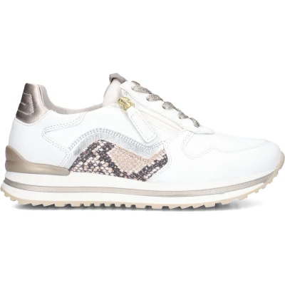 Afbeelding van Gabor 529 Sneakers Leer Dames Wit Maat 42