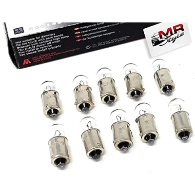 Afbeelding van 10 x (stuks) ba9s lamp Lima t4w 4 watt parkeerlicht gloeilamp aanbieding nieuw OVP