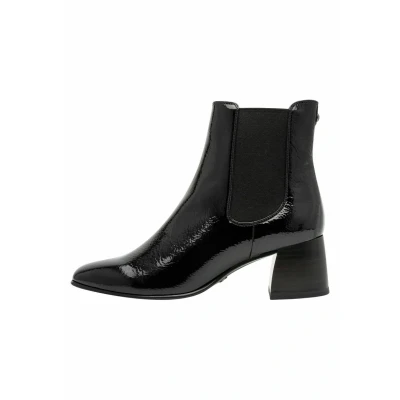 Afbeelding van Tamaris Korte laarzen, Dames, Maat: 39, Black patent Schoenen