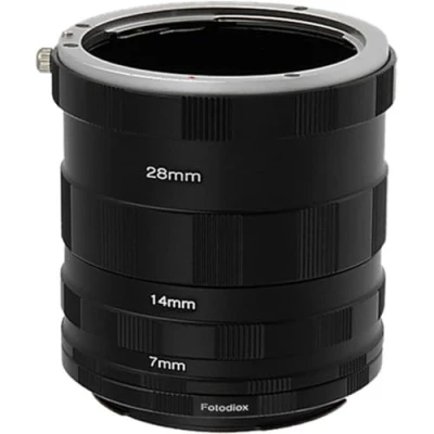 Afbeelding van Fotodiox Macro Extension Tube Set voor Canon EOS (EF, EF S) (Macro EOS)