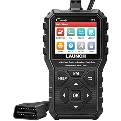 Afbeelding van LAUNCH CR529 OBD2 scanner, diagnosegereedschap voor het uitschakelen van motorcontrolelampje, slagen de emissietest, codelezer, geavanceerde versie CR319 met AutoVin, DTC Lookup