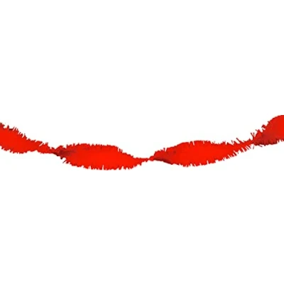 Afbeelding van Folat Draaiguirlande rood 24 meter