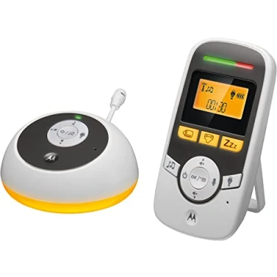 Afbeelding van Motorola Digitale dect Babyfoon MET Terugspreekfunctie, Slaapliedjes &amp; temperatuurweergave Wit
