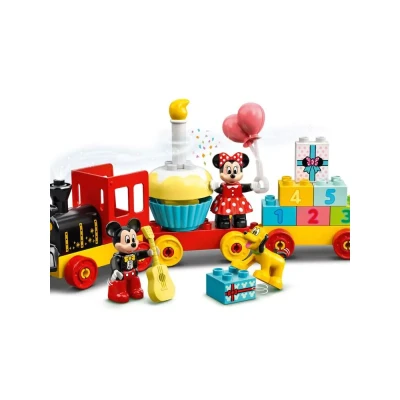 Afbeelding van LEGO Mickey &amp; Minnie Verjaardagstrein 10941 in de kleur Rood
