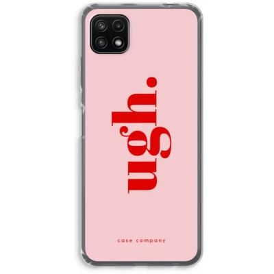 Afbeelding van Case Company® hoesje geschikt voor Samsung Galaxy A22 5G Ugh Soft Cover Telefoonhoesje Bescherming aan alle Kanten en Schermrand
