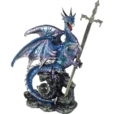 Afbeelding van Nemesis Now Beeld Briefopener Sword Of the Dragon Draak Multicolours