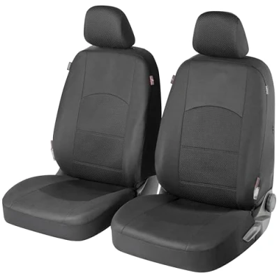 Afbeelding van WALSER ZIPP IT Premium 11846 Stoelhoes Zwart Polyester Voor VOLKSWAGEN: Caddy 3, Polo V Hatchback, IV OPEL: Astra G Saloon, Zafira B