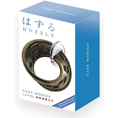 Afbeelding van Huzzle Breinbreker Cast Mobius 11,8 Cm Staal Brons