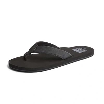 Afbeelding van Reef Fanning Black/Grey, teenslippers voor dames, zwart.