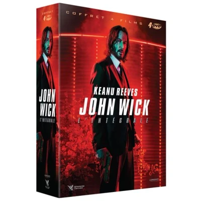 Image de Metropolitan Filmexport Coffret : John Wick 1 À 4 Dvd