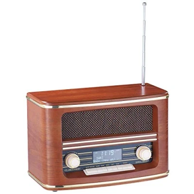 Afbeelding van Auvisio DAB+ / FM radio in retro design