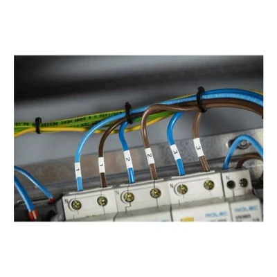 Image de Brother HSe 231E Noir sur blanc Rouleau (112 cm x 15 m) 1 cassette(s) boîte de suspension ruban thermorétractable pour P Touch PT D800W E300 E300VP E550WVP P700 P750W P900W P950NW