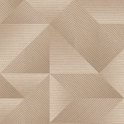 Afbeelding van Dutch Wallcoverings Exclusive Threads Geometric Biscuit TP422974
