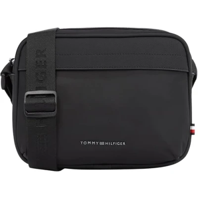 Afbeelding van Tommy Hilfiger Repreve Camera BAG Schoudertas, Heren, Maat: One Size, Black