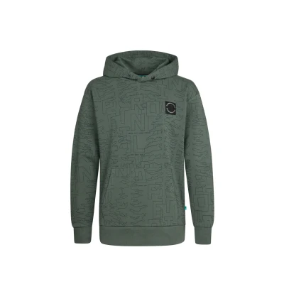 Afbeelding van Petrol Industries BLUE Ridge Hoodie voor kinderen, Maat: 140, Green smoke