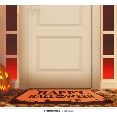 Afbeelding van Fiestas Guirca Deurmat Happy Halloween (60x40 cm) Decoratie Versiering