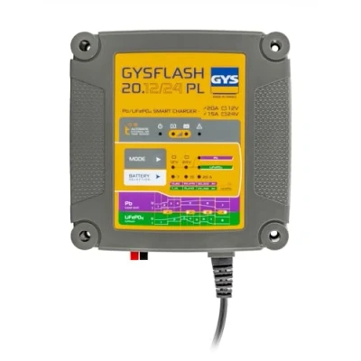 Afbeelding van GYS GYSFLASH 20.12/24 PL 026049 Druppellader 12 V, 24 V 7 A, 15 20 A