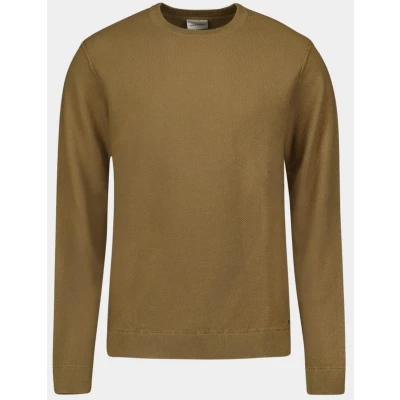 Afbeelding van No Excess Trui Jacquard Khaki XL