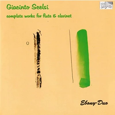 Afbeelding van Scelsi: Complete Works for Flute &amp; Clarinet