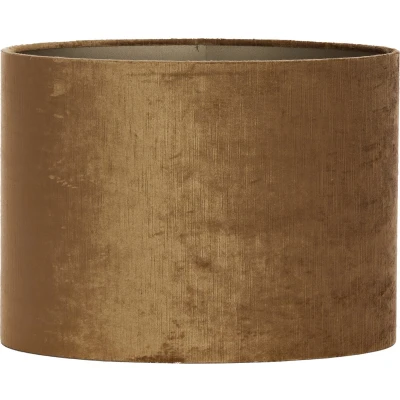 Afbeelding van Light&amp;living Kap ovaal recht smal 38 17,5 19 cm GEMSTONE brons