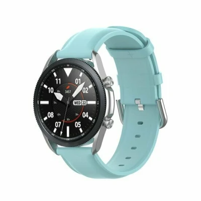 Afbeelding van Garmin Approach S12 / S40 S42 Classic leren bandje Blauw
