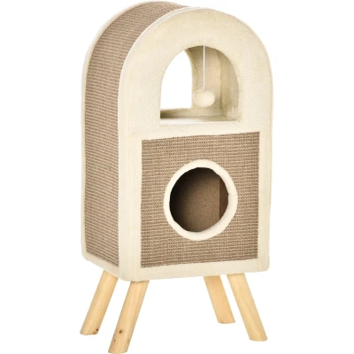 Afbeelding van PawHut Krabpaal met meerdere niveaus D30 427