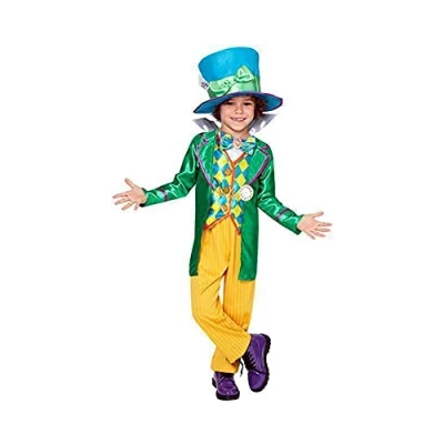 Afbeelding van Rubie&#039;s Kostuum voor kinderen, gekke hoedenmaker Alice in Wonderland