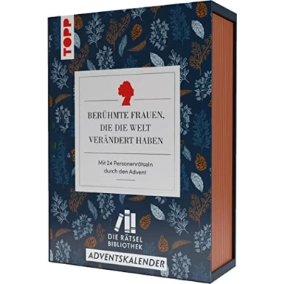 Afbeelding van die Rätselbibliothek. Adventskalender Berühmte Frauen, Welt verändert haben