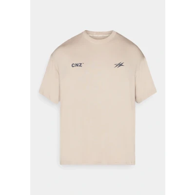 Afbeelding van Jack &amp; Jones Performance Berlin Tshirt print, Heren, Maat: Large, Pure cashmere
