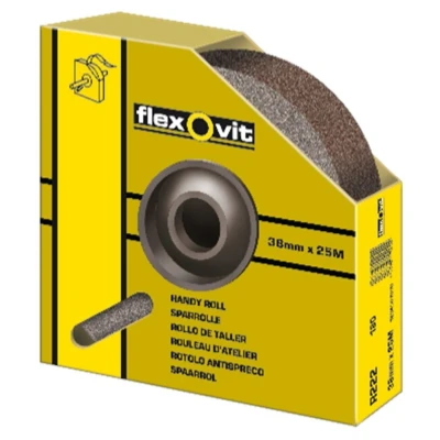 Afbeelding van Flexovit schuurrol alox 100mm x 50m P120