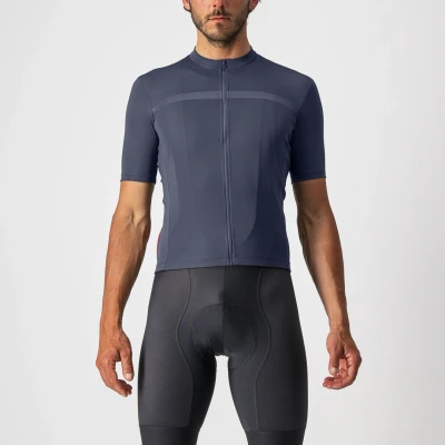 Afbeelding van Fietsshirt Castelli Classifica maat Xl Blauw