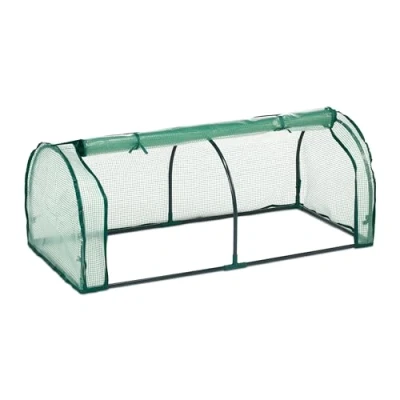 Afbeelding van kweekkas buiten 50 x 128 60 cm folie deur met rits tunnelkas