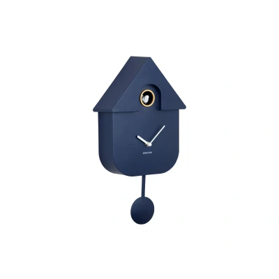 Afbeelding van Karlsson Wandklok Modern Cuckoo Donkerblauw