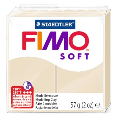 Image de dtm loisirs creatifs fimo soft 56g sahara 7