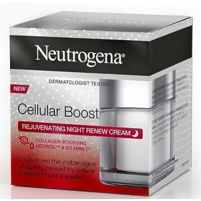 Afbeelding van Neutrogena Cellular Boost Rejuvenating Night Renew Nachtcrème 50 ml