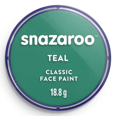 Afbeelding van Snazaroo Verf voor gezicht en lichaam, make up vermomming, kinderen volwassenen, blush 18 ml, kleur eendengroen