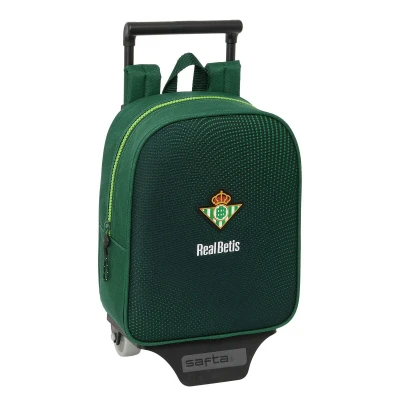 Afbeelding van Schoolrugzak met Wielen Real Betis Balompié Groen 22 x 27 10 cm