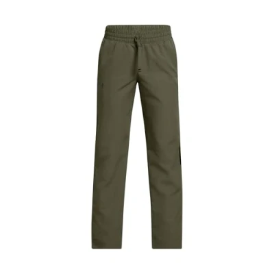 Afbeelding van Under Armour UA B Rival Wvn Pant Jongens Sportbroek Groen