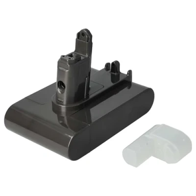 Afbeelding van vhbw Accu compatibel met Dyson DC43, DC35 Multi Floor, DC45, DC43h stofzuiger Home Cleaner type B (2000 mAh, 22,2 V, grijs)