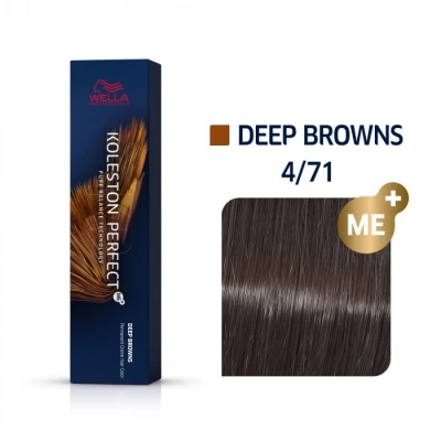 Afbeelding van Wella Koleston Perfect ME+ Deep Browns 4/71 60ml