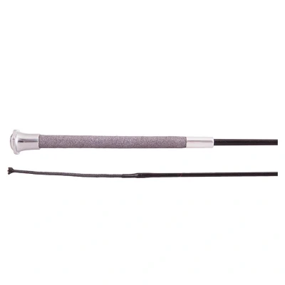 Image de BR Chambrière de Dressage Libra Noir/Argent 110cm