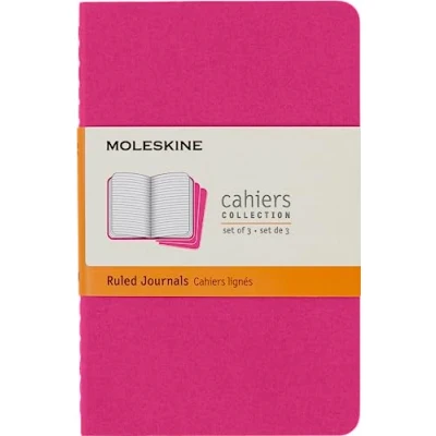 Image de Cahier ligne poche kinetic rose set de 3