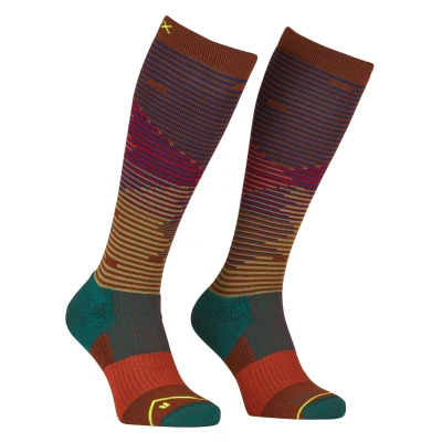 Afbeelding van ORTOVOX Men Allountain Long Socks Clay Orange maat 45/47
