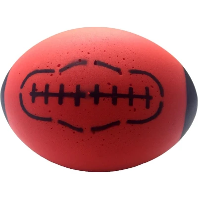Afbeelding van Foam rugby bal rood 24.5*18 cm