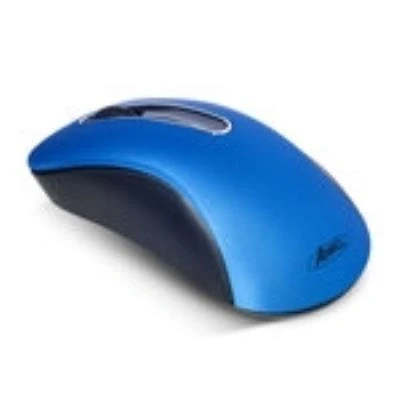 Image de Suza Advance Shape 3D Souris optique 3 boutons sans fil 2.4 GHz récepteur USB bleu