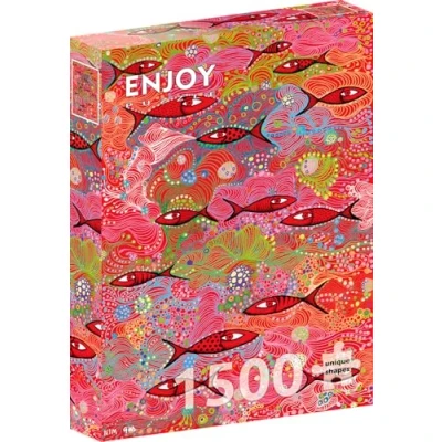 Afbeelding van Enjoy Puzzle Puzzel 1500 stukjes Diep rood (1500 onderdelen)